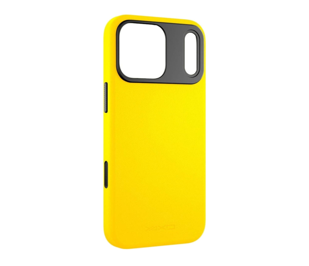 YAXO Leather Gear Slim Case MagSafe iPhone 17 Pro Honey Yellow - 1455897 - zdjęcie 2